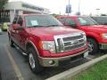 2011 Red Candy Metallic Ford F150 Lariat SuperCrew 4x4  photo #1