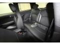 2013 Mini Cooper Bayswater Punch Rocklike Anthracite Leather Interior Rear Seat Photo
