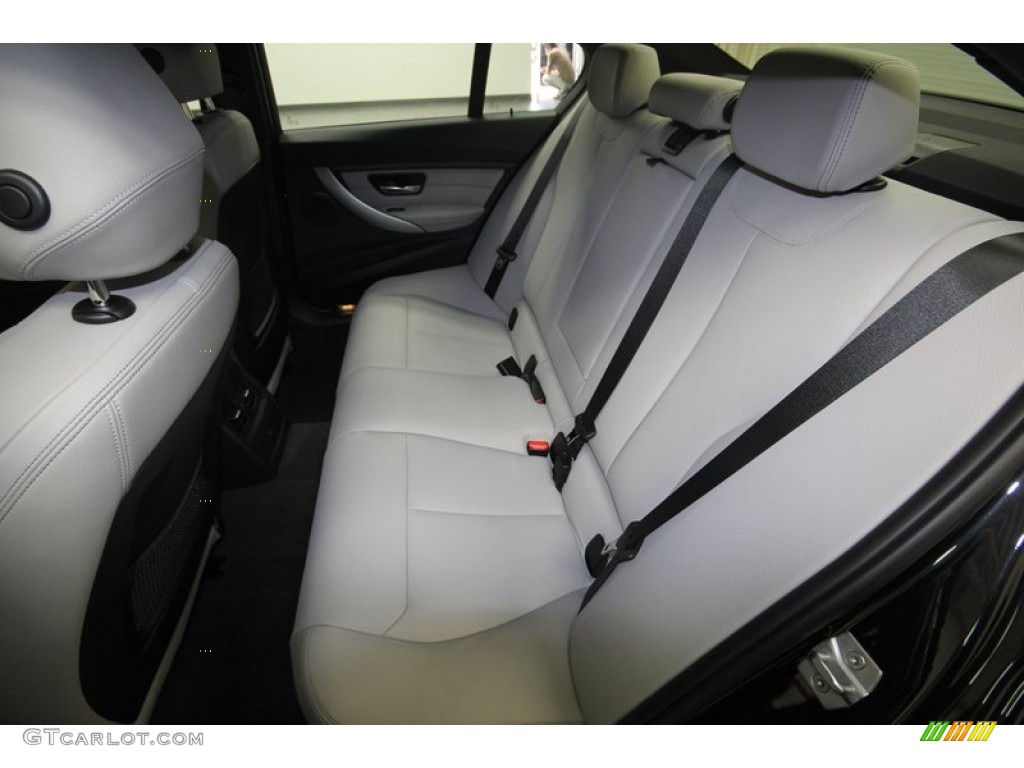 Everest Grey/Black Interior 2013 BMW 3 Series 328i Sedan Photo #82423777