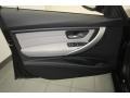 2013 BMW 3 Series Everest Grey/Black Interior Door Panel Photo