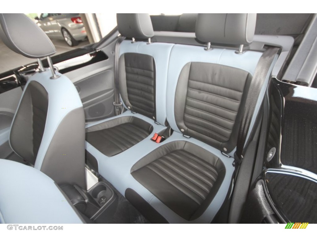 2013 Volkswagen Beetle Turbo Convertible Rear Seat Photo #82423860