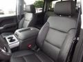 Jet Black Front Seat Photo for 2014 Chevrolet Silverado 1500 #82425729