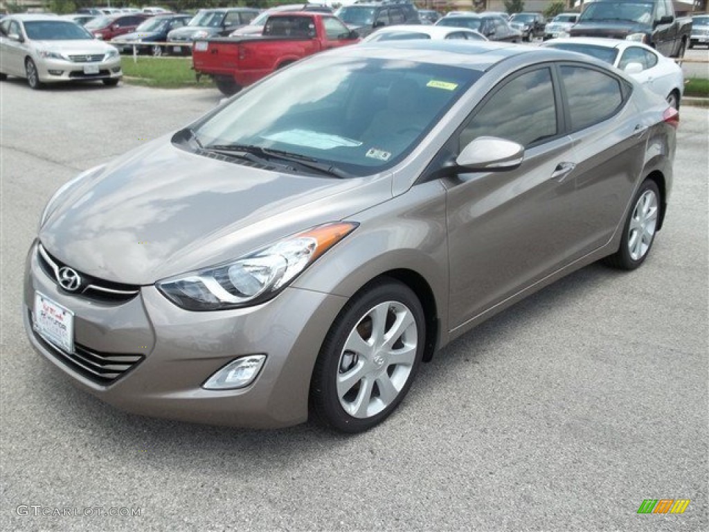 2013 Elantra Limited - Desert Bronze / Beige photo #1