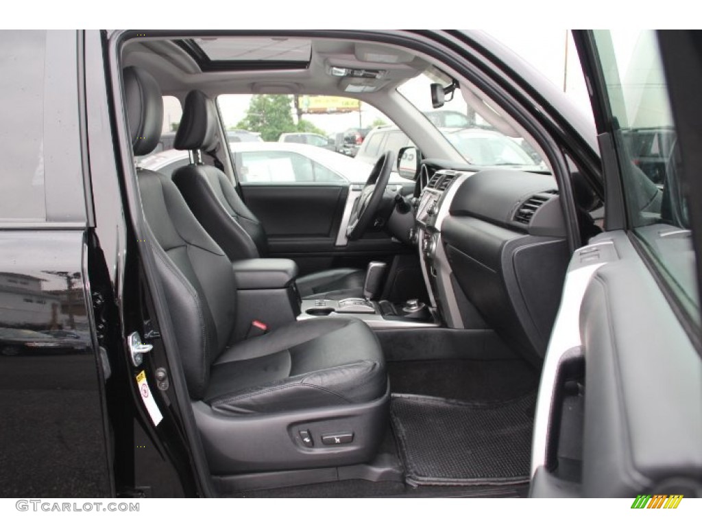 2011 4Runner Limited 4x4 - Black / Black Leather photo #8