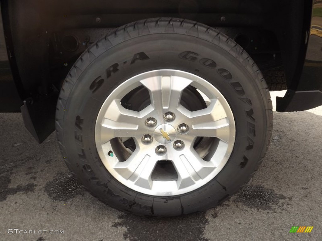 2014 Chevrolet Silverado 1500 LTZ Z71 Crew Cab 4x4 Wheel Photo #82426155