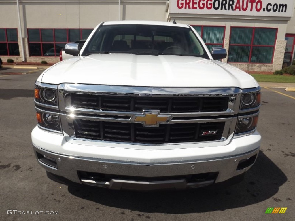 2014 Silverado 1500 LTZ Z71 Crew Cab 4x4 - Summit White / Cocoa/Dune photo #2