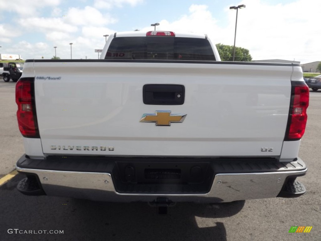 2014 Silverado 1500 LTZ Z71 Crew Cab 4x4 - Summit White / Cocoa/Dune photo #6