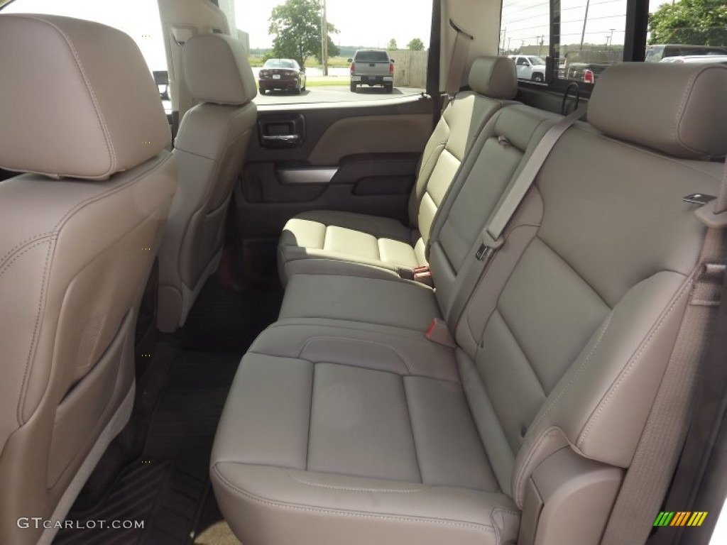 Cocoa/Dune Interior 2014 Chevrolet Silverado 1500 LTZ Z71 Crew Cab 4x4 Photo #82426506