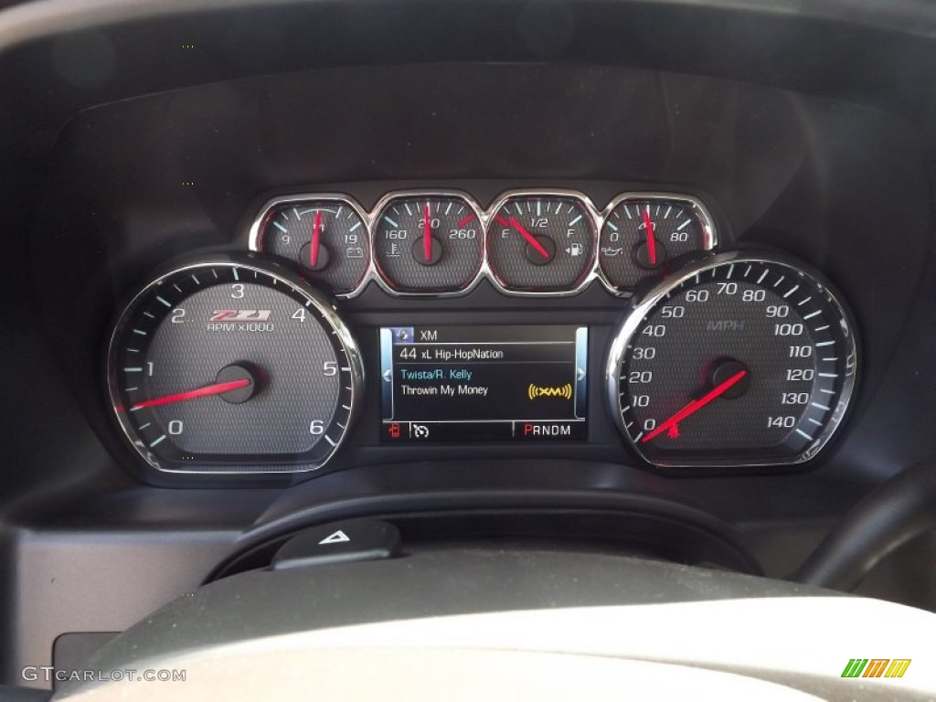 2014 Chevrolet Silverado 1500 LTZ Z71 Crew Cab 4x4 Gauges Photo #82426578