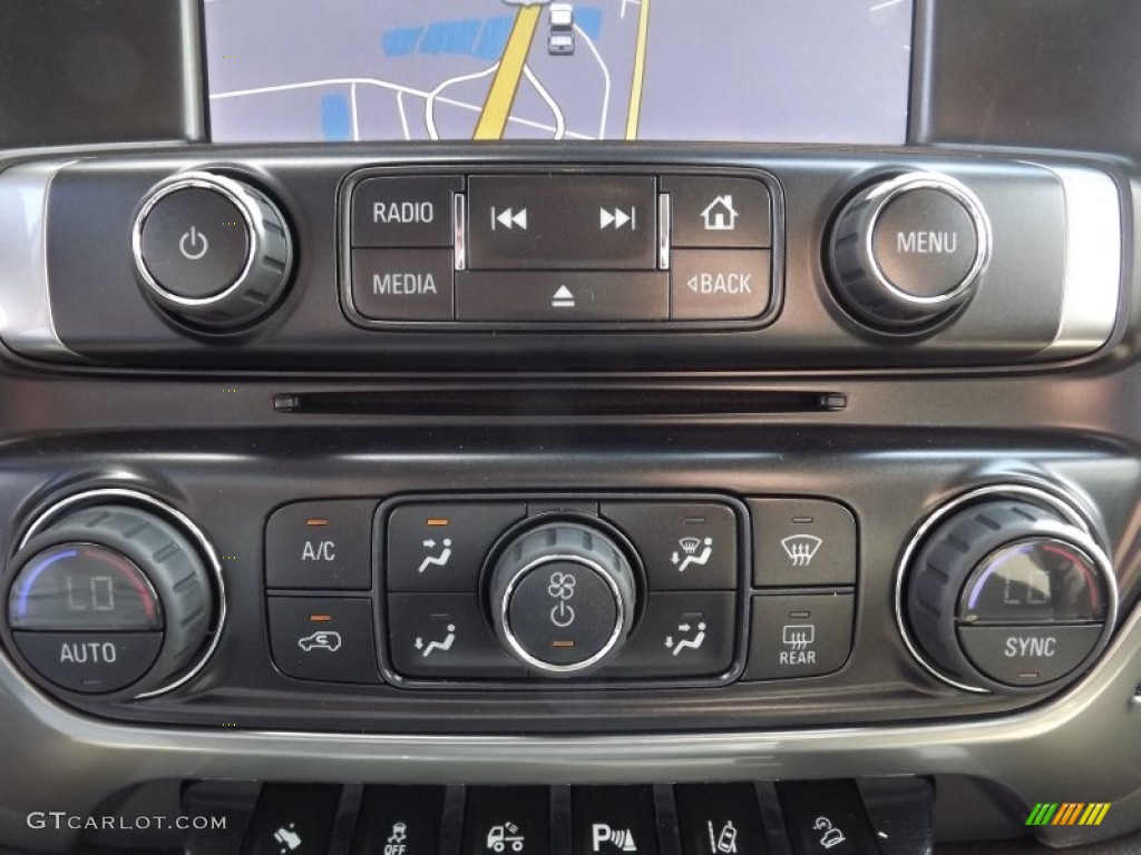 2014 Chevrolet Silverado 1500 LTZ Z71 Crew Cab 4x4 Controls Photo #82426622