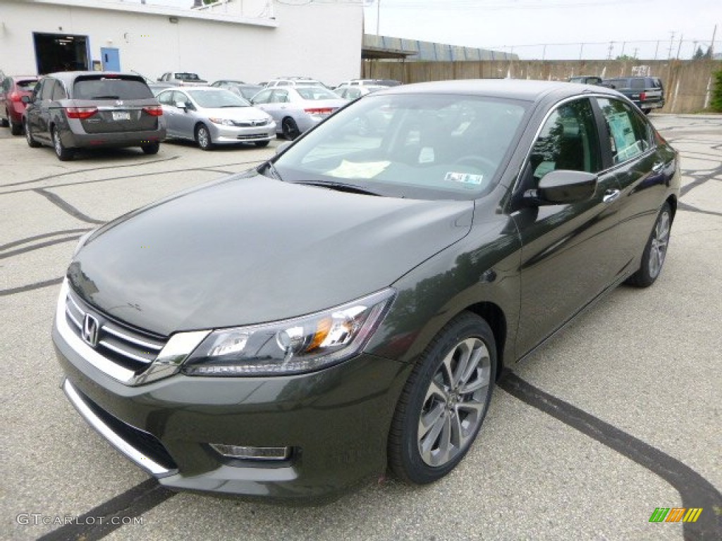 2013 Accord Sport Sedan - Hematite Metallic / Black photo #7