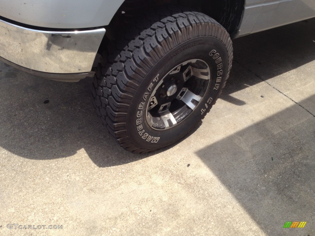 2005 F150 XLT SuperCab 4x4 - Silver Metallic / Medium Flint Grey photo #2
