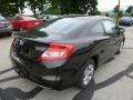 Kona Coffee Metallic - Civic LX Coupe Photo No. 3
