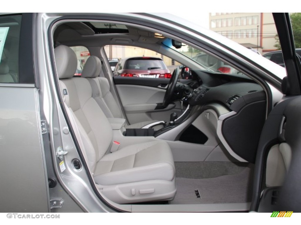 2010 TSX Sedan - Palladium Metallic / Taupe photo #26