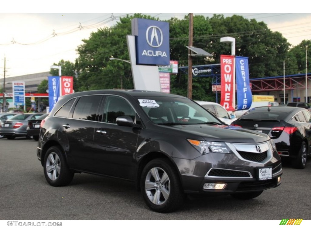 2010 MDX  - Grigio Metallic / Ebony photo #1