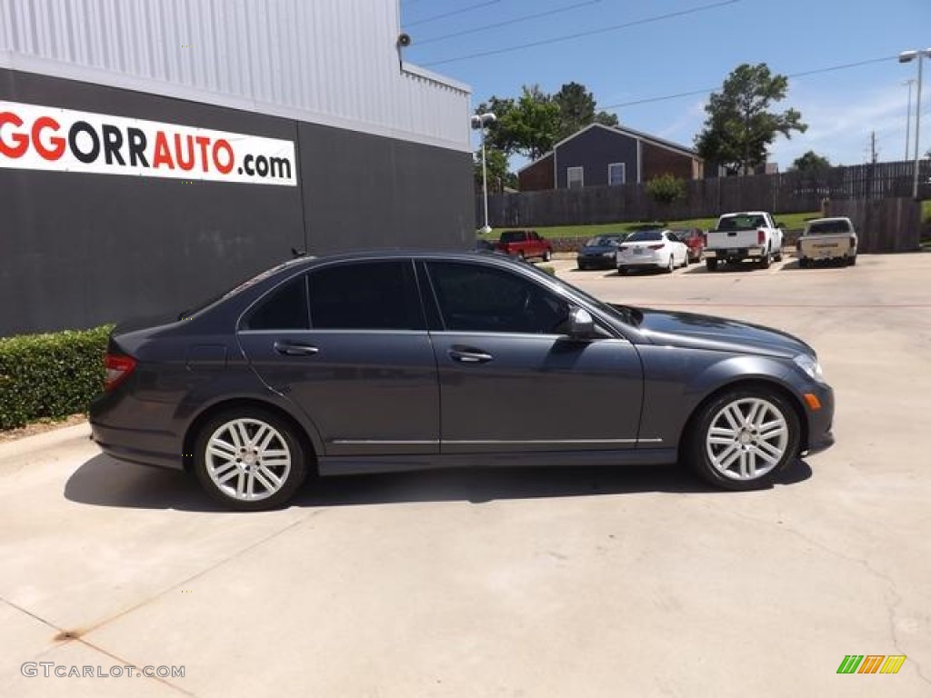 2008 C 300 Sport - Steel Grey Metallic / Black photo #5