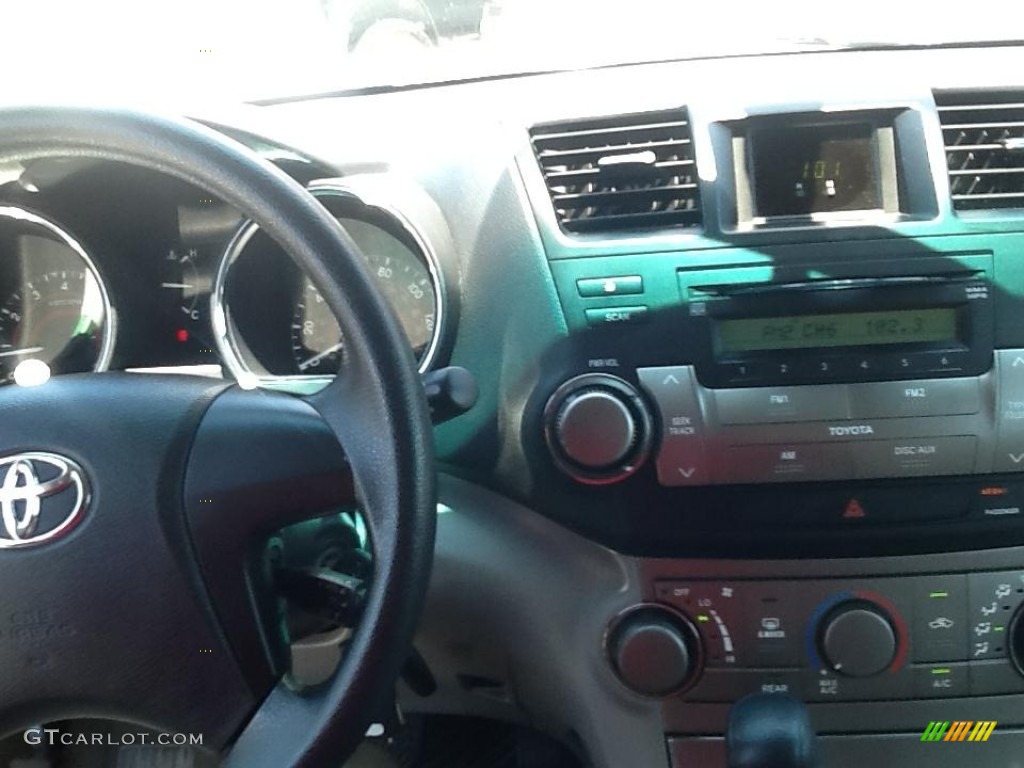 2008 Highlander 4WD - Blue Streak Metallic / Ash Gray photo #5