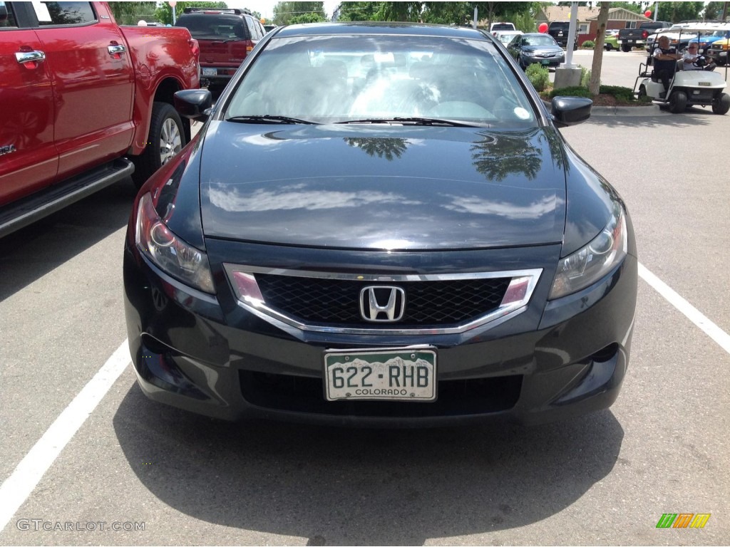 2008 Accord EX Coupe - Nighthawk Black Pearl / Black photo #1