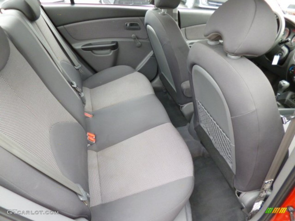 2011 Kia Rio LX Rear Seat Photos