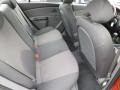 2011 Kia Rio Gray Interior Rear Seat Photo