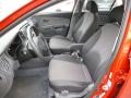 2011 Kia Rio Gray Interior Front Seat Photo