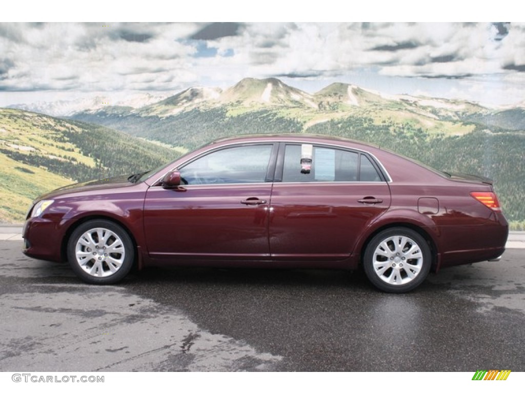 2008 Avalon XLS - Cassis Red Pearl / Ivory Beige photo #6