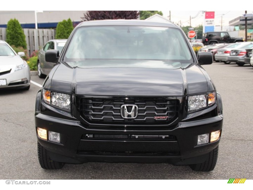 Crystal Black Pearl 2013 Honda Ridgeline Sport Exterior Photo #82430214