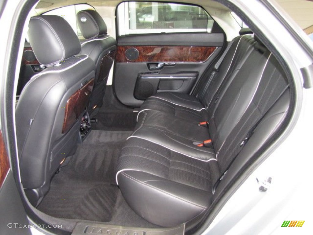 2011 Jaguar XJ XJL Rear Seat Photo #82430309