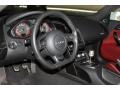 Red Nappa Leather Dashboard Photo for 2011 Audi R8 #82430308