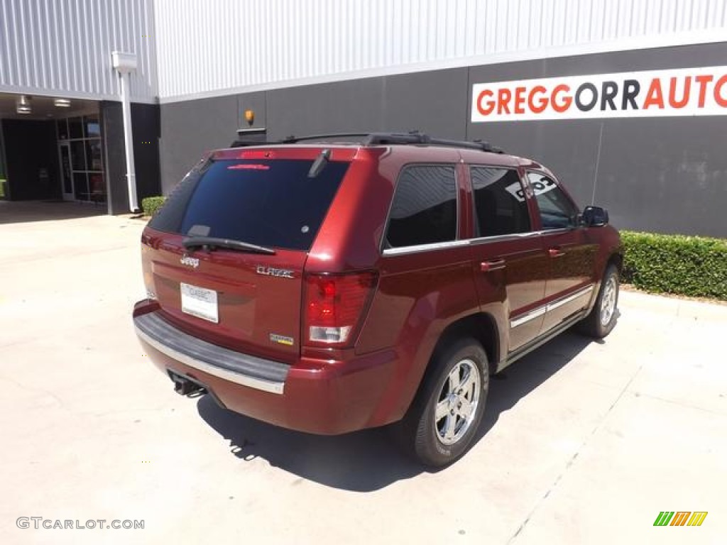 2007 Grand Cherokee Limited 4x4 - Red Rock Crystal Pearl / Medium Slate Gray photo #3