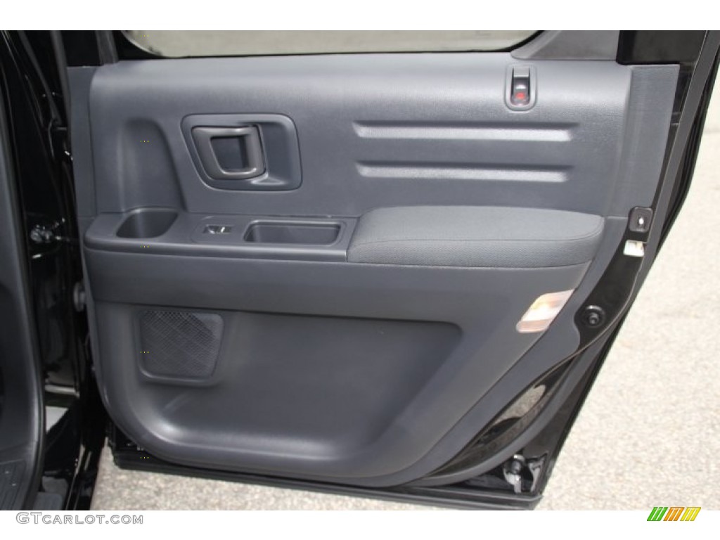 2013 Honda Ridgeline Sport Black Door Panel Photo #82430544