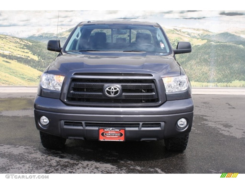 2011 Tundra TRD Rock Warrior Double Cab 4x4 - Magnetic Gray Metallic / Black photo #7