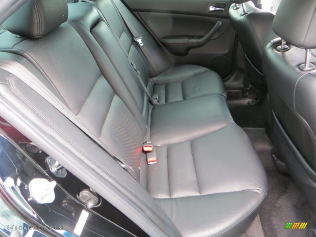 2007 Acura TSX Sedan Rear Seat Photo #82433979
