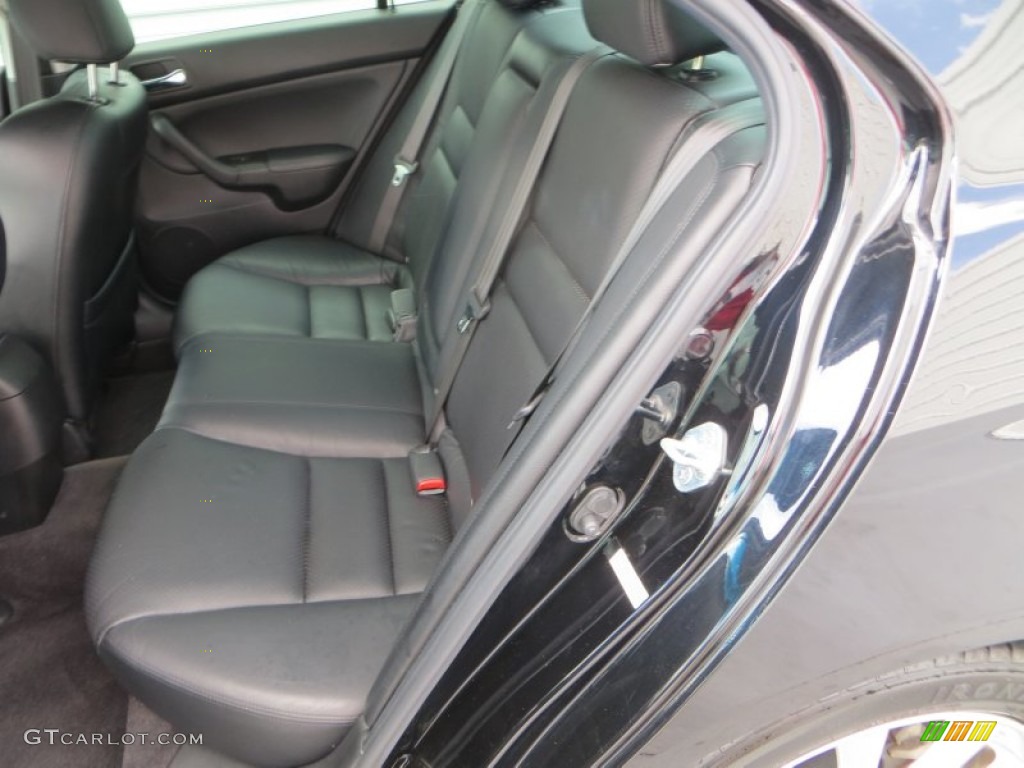 2007 Acura TSX Sedan Rear Seat Photos