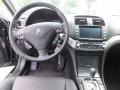 2007 Acura TSX Ebony Interior Dashboard Photo