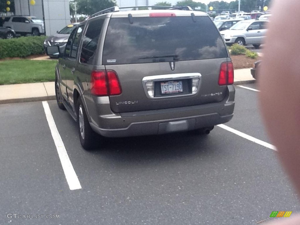 2004 Navigator Luxury 4x4 - Mineral Grey Metallic / Dove Grey photo #3