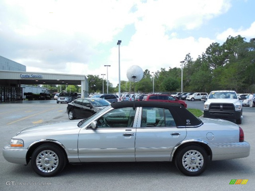 2004 Grand Marquis GS - Silver Birch Metallic / Light Flint photo #2