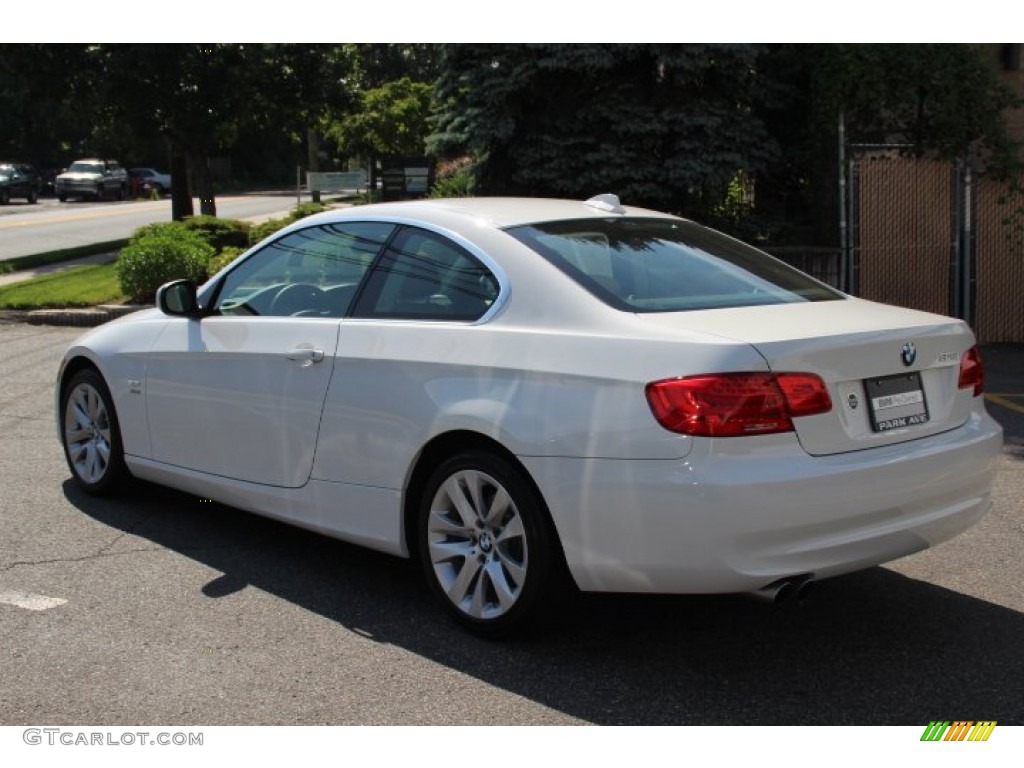2013 3 Series 328i xDrive Coupe - Alpine White / Saddle Brown photo #7