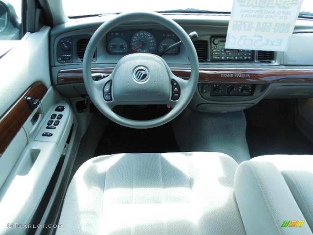 2004 Grand Marquis GS - Silver Birch Metallic / Light Flint photo #6