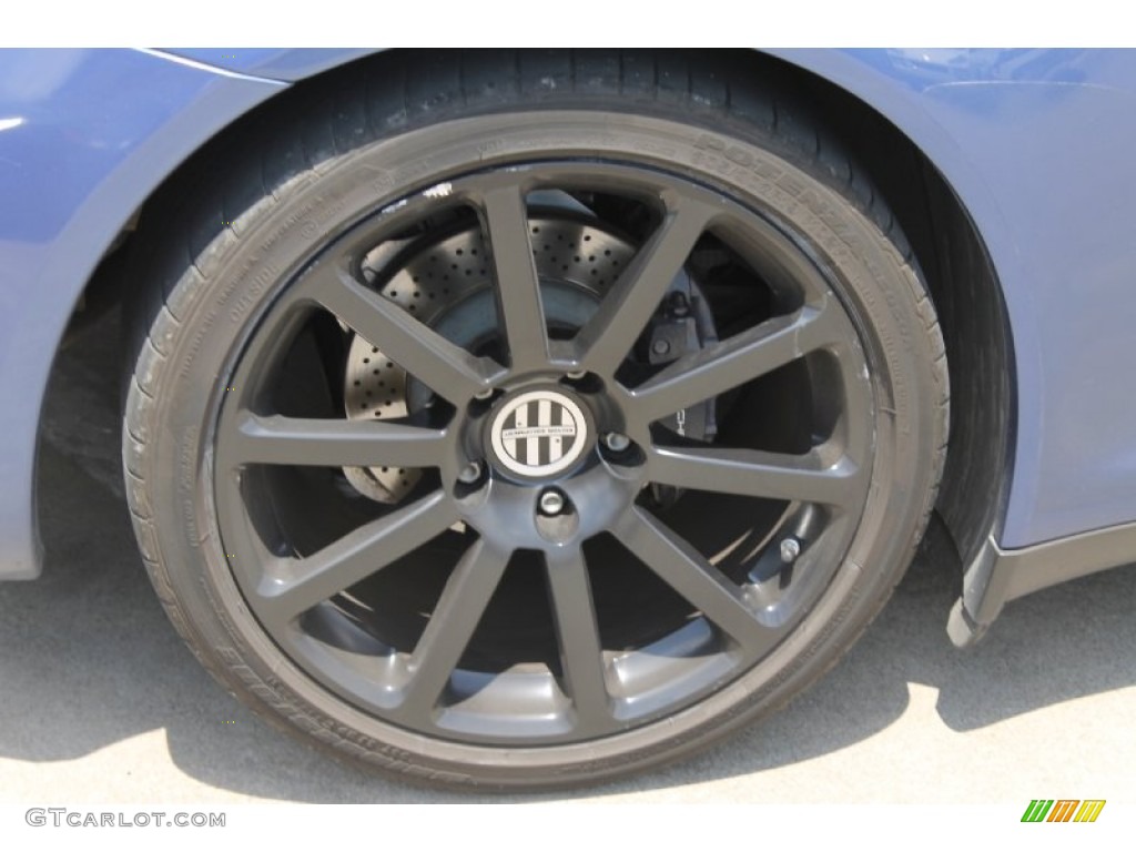 2008 911 Targa 4 - Cobalt Blue Metallic / Black/Stone Grey photo #8
