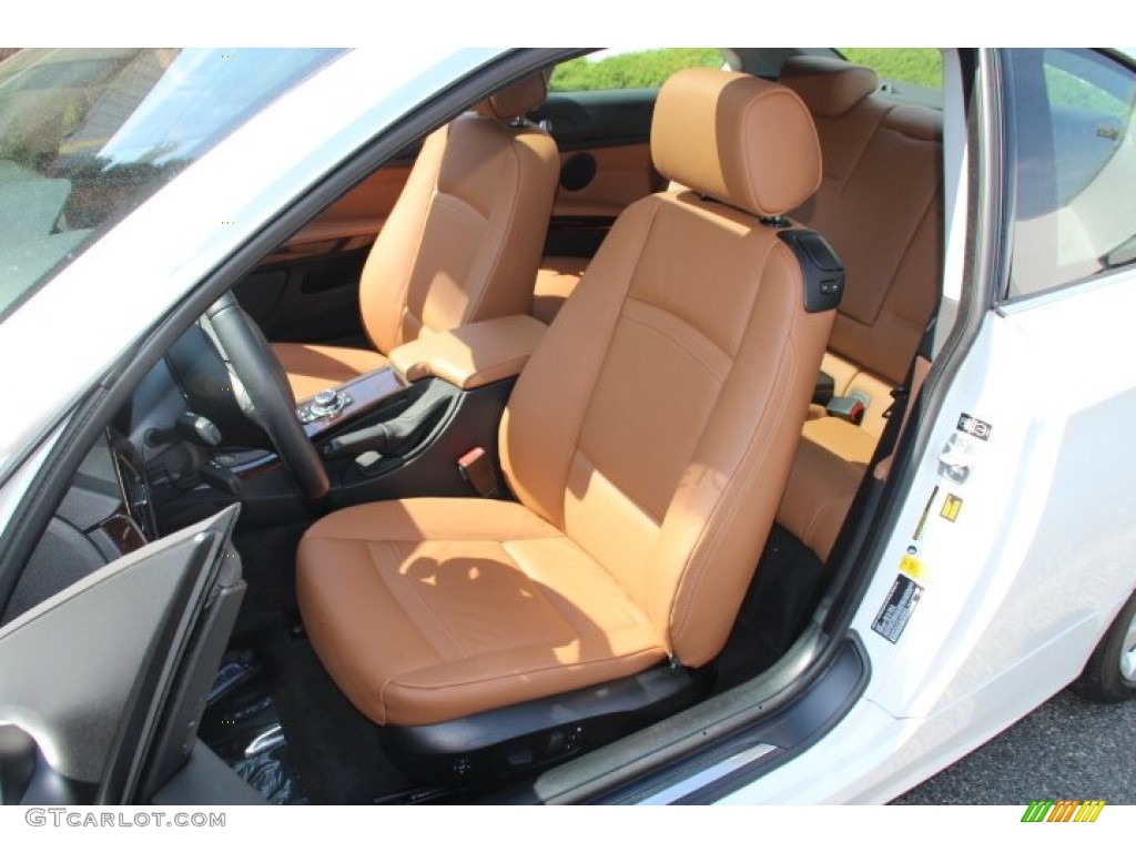 Saddle Brown Interior 2013 BMW 3 Series 328i xDrive Coupe Photo #82435165