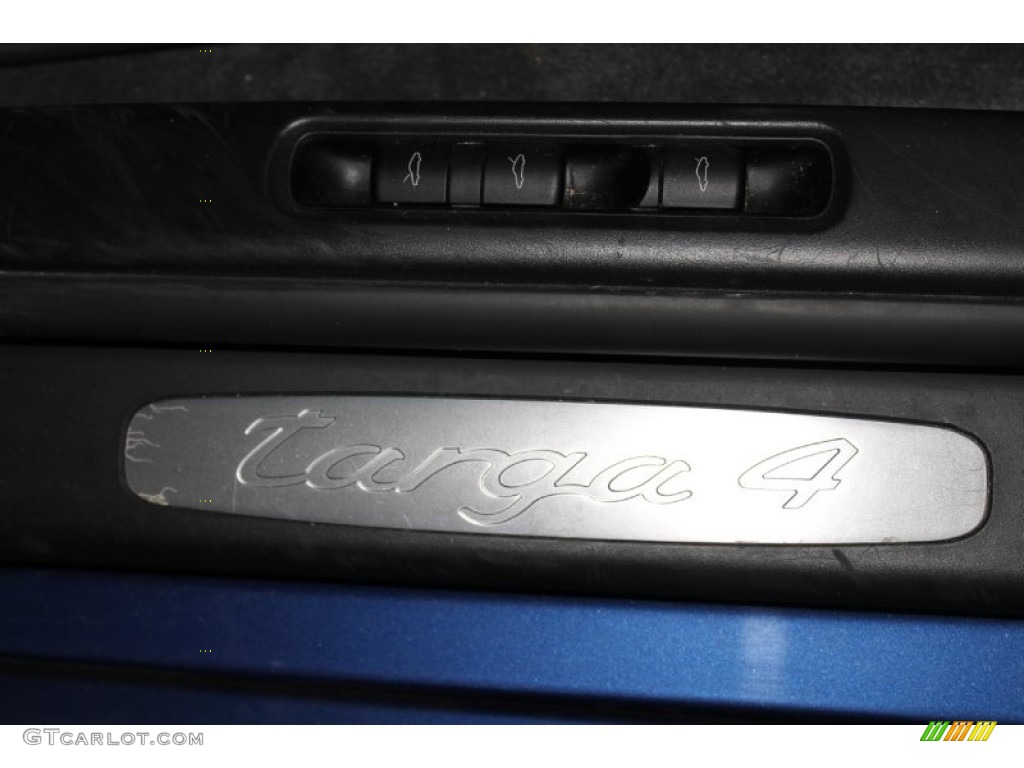 2008 911 Targa 4 - Cobalt Blue Metallic / Black/Stone Grey photo #13
