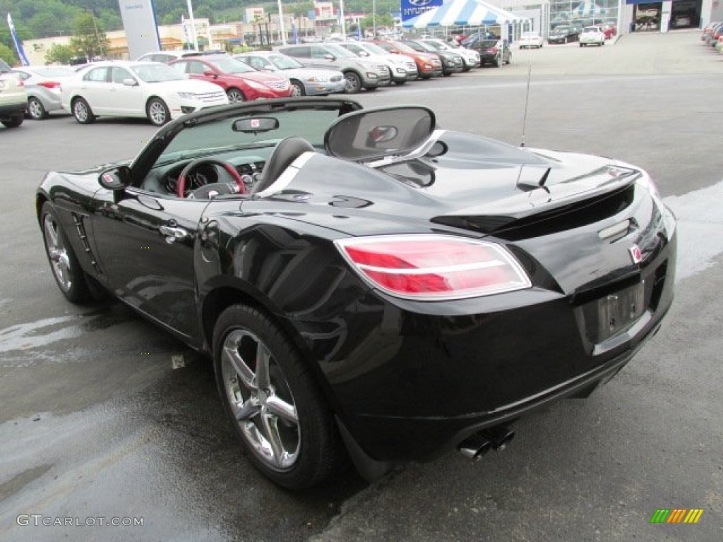 Black Onyx 2008 Saturn Sky Red Line Roadster Exterior Photo #82437302