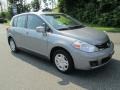 2010 Magnetic Gray Metallic Nissan Versa 1.8 S Hatchback  photo #4