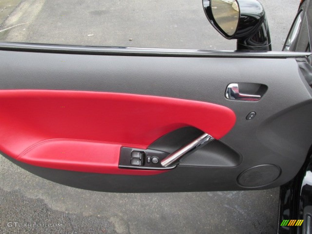 2008 Saturn Sky Red Line Roadster Red Door Panel Photo #82437450