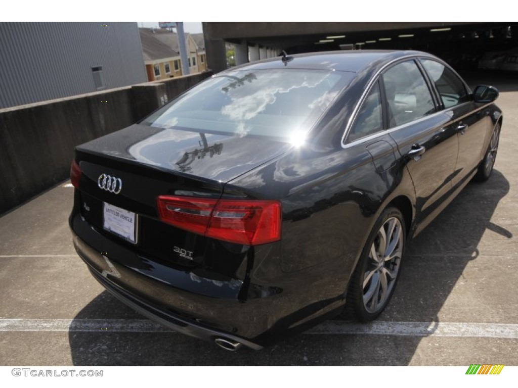 2013 A6 3.0T quattro Sedan - Brilliant Black / Black photo #7