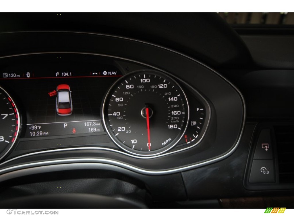 2013 A6 3.0T quattro Sedan - Brilliant Black / Black photo #22