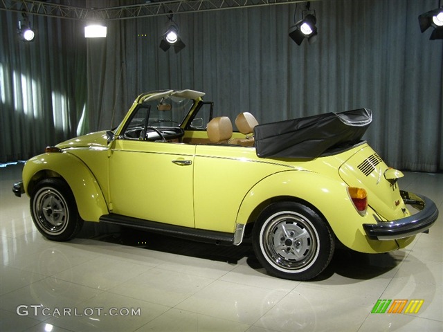 1979 Beetle Convertible - Yellow / Tan photo #3