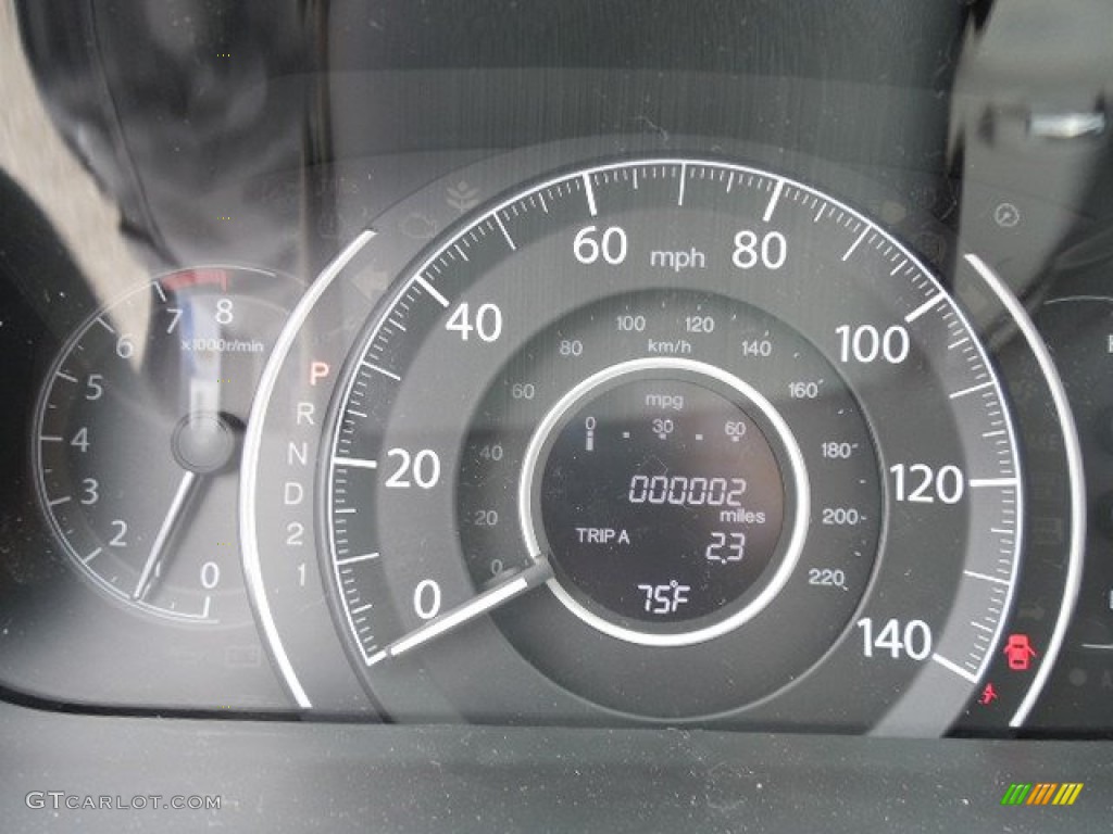 2013 CR-V EX-L AWD - Twilight Blue Metallic / Gray photo #20