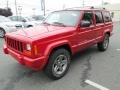 2000 Flame Red Jeep Cherokee Classic 4x4  photo #2